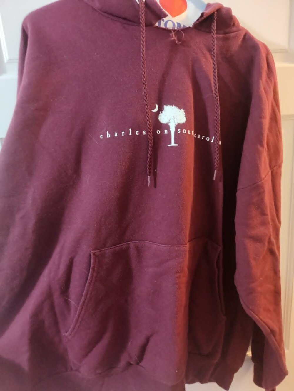 Hanes ComfortBlend Charleston South Carolina Hoodie 2XL Maroon